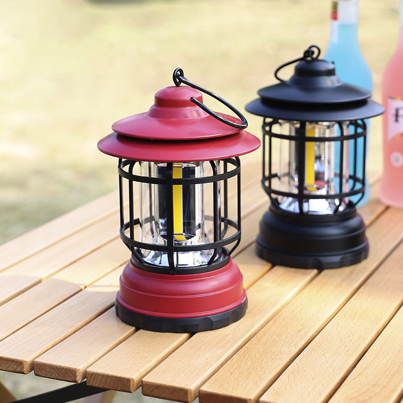Portable Retro Camping Atmosphere Lamp💡