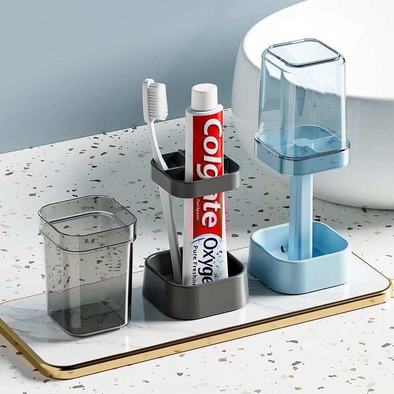 🪥 Stylish Toothbrush Holder with Cover (BUY 1 GET 1)