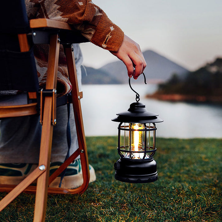 Portable Retro Camping Atmosphere Lamp💡