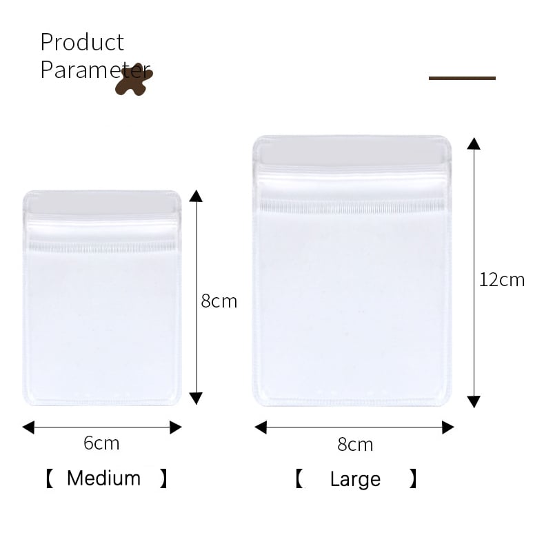 Acrylic Jewelry Box Organizer With 20 Portable Anti Tarnish Jewelry Bags