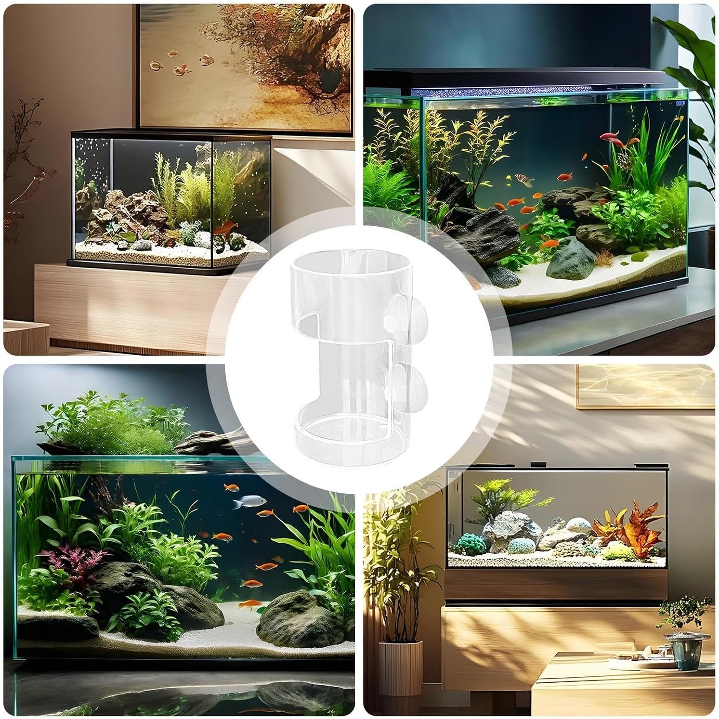 Aquarium Fish Feeder Dispenserš„No Mess Aquarium Feederš„