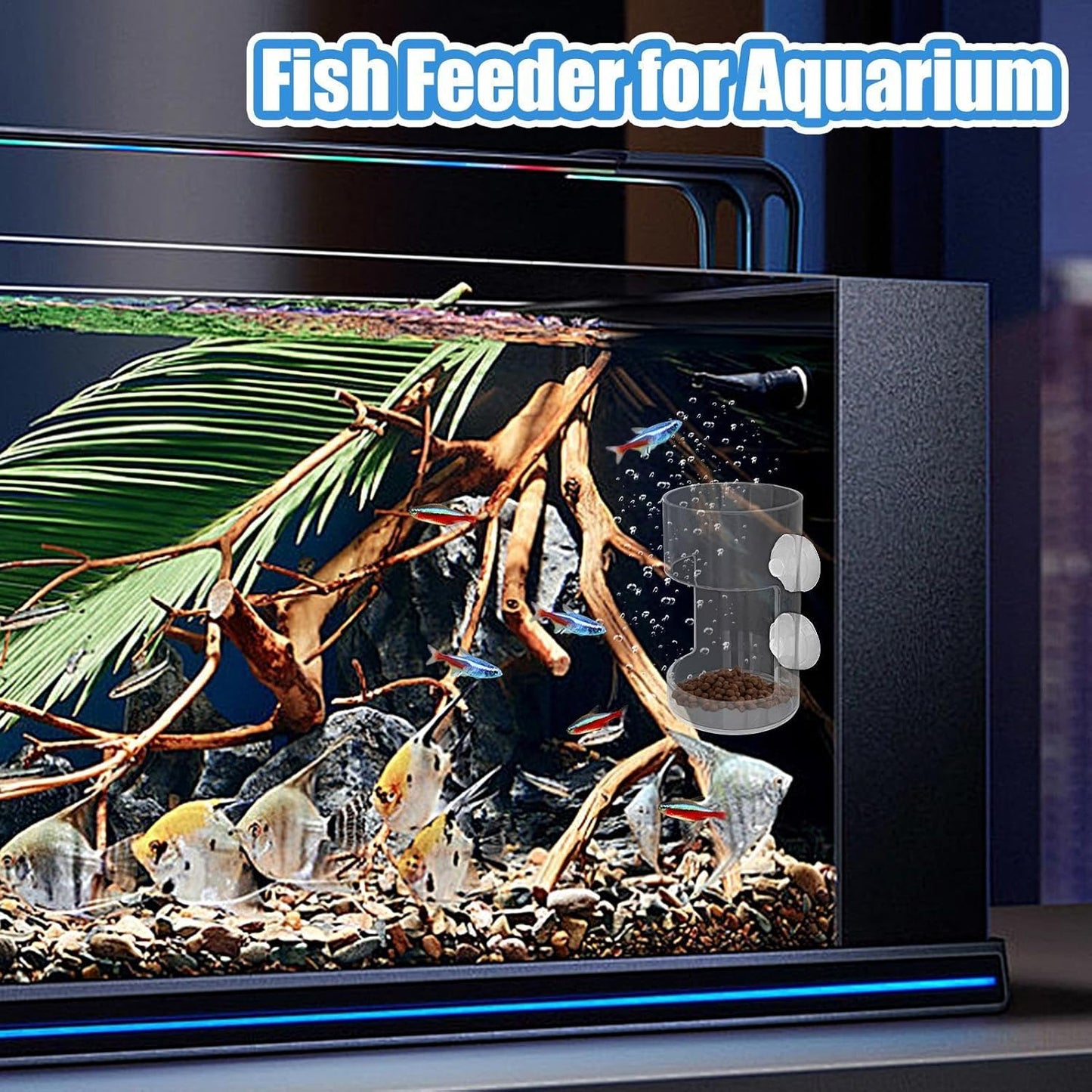 Aquarium Fish Feeder Dispenserš„No Mess Aquarium Feederš„