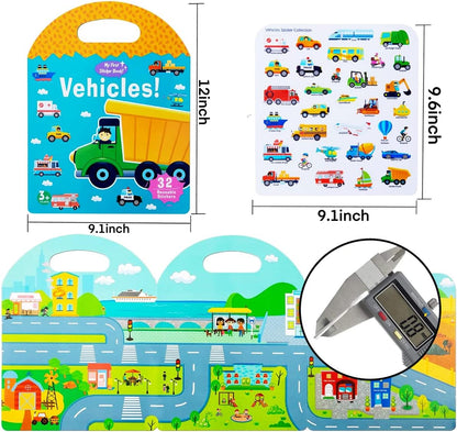 🔥Reusable Sticker Book - Keep Kids off Devices!✨