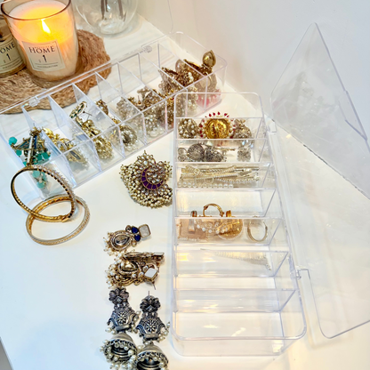 Acrylic Transparent Jewelry Organizer Box